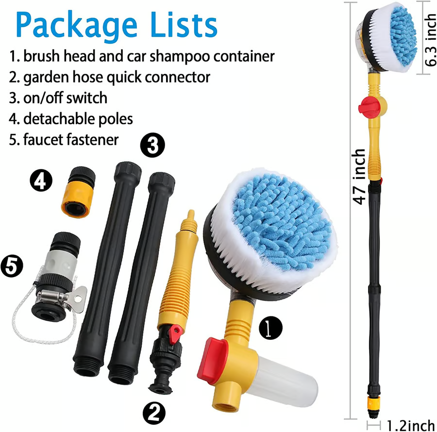 HouseProTools™ 360° Spin Mop