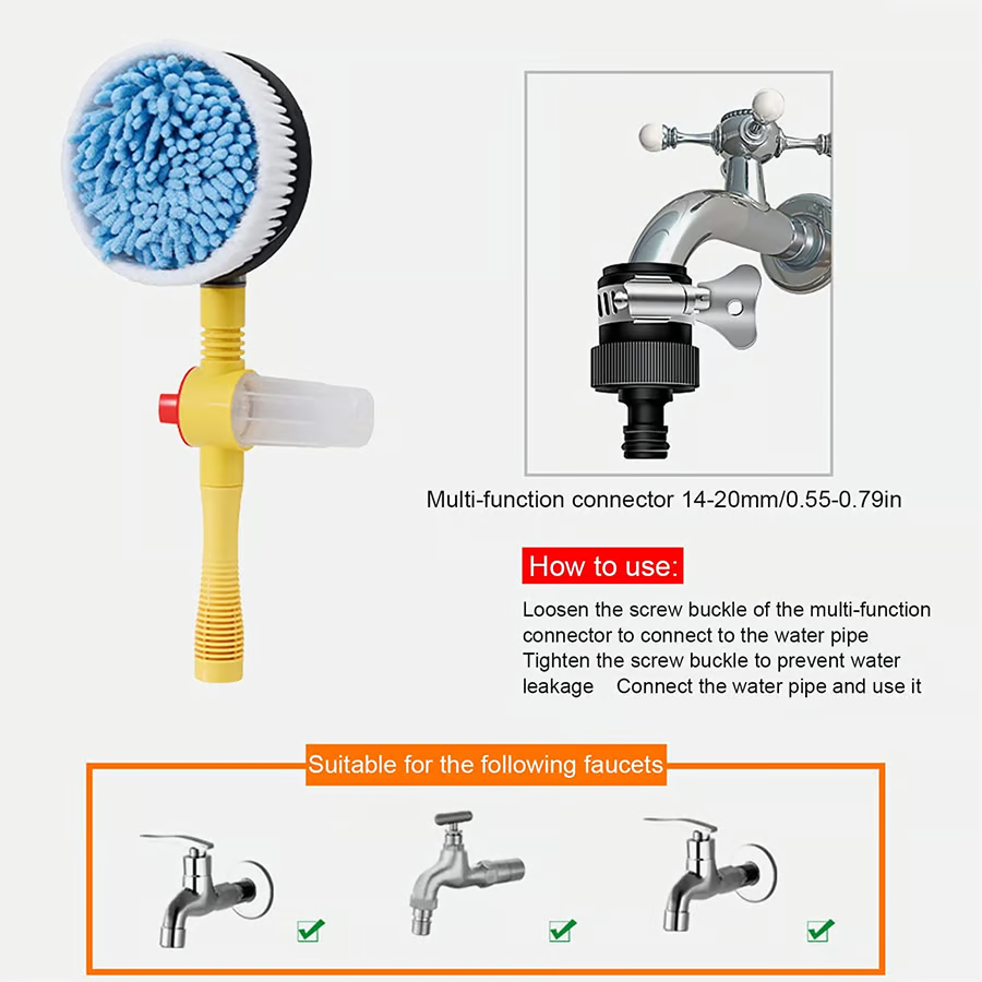 HouseProTools™ 360° Spin Mop