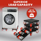 HouseProTools™ Heavy-Duty Furniture Movers – 4-Pack, 360° Wheels & Lifter